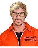 Horror-Shop Jeffrey Männerperücke als Kostümzubehör