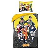 Halantex Naruto - Bettwäsche - 140 x 200 cm + 70 x 90 cm