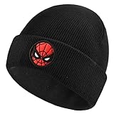 FXFOOT Unisex Strickmütze, Beanie Mütze Wintermützen Strickmütze für Kinder, Beanie Mütze Herren Damen, Winter Warme Mütze Beanie Gestrickt Strickmütze Kinder, Winter Mütze für Jungen Mädchen