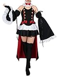 für Krul Tepes Kostüm Cosplay - Schwarz - Small