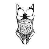 SKFLABOOF Sexy Dessous Damen für Sex Sexy Kleid Lingerie Women Rollenspiel Dessous Sexy Catwoman Kostüm Damen Sexy Nachthemd Micro Mini Bikini Party Outfit Damen Sexy