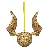 Nemesis Now Harry Potter Goldener Schnatz Quidditch Hänge-Ornament, für Geburtstag, offizielles Lizenzprodukt, goldfarben, B5623T1, One Size, Gold