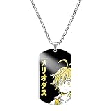 xhomeshop Seven Deadly Sins Halskette Nanatsu no Taizai Halskette Meliodas Cosplay Prop Ban Hawk Gowther Diane Merlin Halskette Meliodas Cosplay Seven Deadly Sins Halskette für Anime Fans