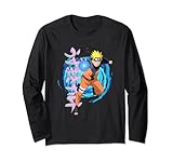 Naruto Shippuden Blaue Spiralen Langarmshirt