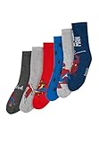 ONOMATO! Socken Kinder | Kinder-Socken Jungen | Spiderman | 6 Paar | Bunte Socken | kleine Geschenke für Kinder | Strümpfe | spidey | Socken Jungen 27-30 | Socken Jungen 31-34