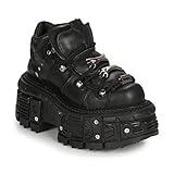 New Rock Milo Stiefelletten/Boots Hommes Schwarz - 39 - Boots