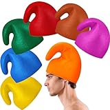 Jadive 7 Stück Karneval Zwergenmützen Neuartige Bunte Zipfelmütze Zwerge Kostüm Faschingshüten Wichtelmütze Elfenmütze Lustiges Gruppen Kostüm Zubehör für Erwachsene Kinder Geburtstag Party Accessoire