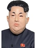 Smiffys Diktator-Maske zum über den Kopf ziehen, Hautfarben, Latex