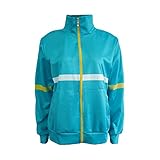 Stranger Max Kostüm Cosplay Jacke Sweatshirt Halloween Zipper Hoodie Pullover Mantel Max Staffel 4 Outfits (1,XS)