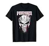 Marvel The Punisher Skull and Logo T-Shirt