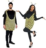 MAYLYNN Kostüm Biene Bienenkostüm Damen Herren Männerballett Faschingskostüm, Größe:L