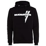 Rammstein, Kapuzenpullover Weißes Kreuz (M)