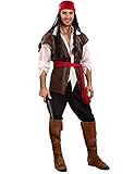 DEGUISE TOI - Piratenkostüm für Herren – L