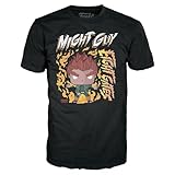 Funko Boxed Tee: Naruto - 8 Gates Guy - Small - (S) - T-Shirt - Kleidung - Geschenkidee - Kurzärmeliges Top Für Erwachsene Männer und Frauen - Offizielle Handelswaren Fans