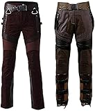 HiFacon Guardians of Galaxy 2 Star Lord Chris Pratt Peter Quill Maroon Leather Jacket