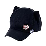 Asuka Langley Soryu Katzenohr Baseball Cap Cosplay Kostüm Zubehör Verstellbare Freizeit Sonnenschirmhut Basecap Geschenke für Anime Fans