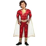 Rubies 1000318S Shazam Jungenkostüm für Kinder, mehrfarbig, 5–7 Jahre, Halloween, Halloween