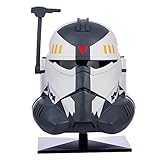 Koshowgic SW Clone Commander Wolffe Helm Cosplay-Kostüm, Black Series Helm Sammelfigur, Helm Harz Cosplay Vollkopfmaske