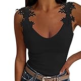 Damen große Größen Übergrößen Plus Size T-Shirt Bambi, Oversized, Rundhals, Halbarm T-Shirt Damen Sommer Basic Kurzarm Shirt Elegant Oberteile Freizeit Tuniken Tops mit Button Teenager Mädchen E001