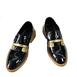 OSIAS Genshin Impact Zhongli Cosplay-Schuhe für Halloween, Anime- und Spielekonventionen, Lederschuhe(43)