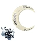 ZLCOS Moon Knight Helm Superheld 2022 TV Halloween Neuheit Deluxe Kostüm Party Cosplay Latex Maske (Dartmesser)