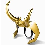 Loki Horn loki helm Gold Crown Maske Halloween Party Kostüm PVC Requisiten