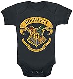 Harry Potter Kids - Hogwart's Crest Unisex Body schwarz 74/80