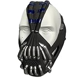 Erwachsene Bane Darks Knights Rises Bane Maske Zerstörer Gesichtsmaske Helm Halloween Cosplay Maske Kostüm Requisiten für Erwachsene