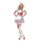 W WIDMANN MILANO Party Fashion - Kostüm Holländerin, Kleid mit Unterrock, Schürze, Kopfbedeckung, Bäuerin, Volksfest
