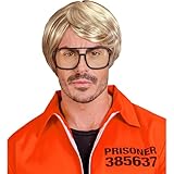 W WIDMANN MILANO Party Fashion - Perücke für Herren, blond, Kunsthaar, Kurzhaarperücke für Halloween