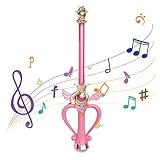 WINBST Fee Stick,Kinder Musik licht fee zauberstab elektrische Magic Prinzessin Stick mit Licht Musik Anime Cosplay mädchen Spielzeug