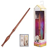 Wizarding World Harry Potter - Authentischer Luna Lovegood Zauberstab aus Kunststoff mit Zauberspruch-Karte, ca. 30,5 cm , Spielzeug für Kinder ab 6 Jahren, Fanartikel