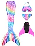 NAITOKE Fisch Tail Mädchen mit Bikini Cosplay