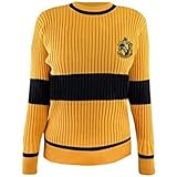Cinereplicas Harry Potter - Quidditch-Pullover Hufflepuff - XL - Offizielle Lizenz
