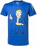 Fallout 4 T-Shirt -S- Boy Approves, blau