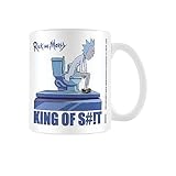 Pyramid International Rick and Morty (King of Shit) Tasse – 315 ml Keramiktasse – Einheitsgröße
