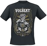 Volbeat Fight Männer T-Shirt schwarz L 100% Baumwolle Band-Merch, Bands, Nachhaltigkeit