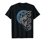 Berserker Bär Krieger Odin Runen Nordischer Kompass Wikinger T-Shirt