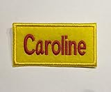 shoperama 2 Broke Girls - Namensschild Caroline oder Max Kellnerin Serie Kostüm Karnevalskostüm Schild, Variante:Caroline