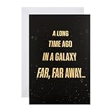 Hallmark Geburtstagskarte – Disney Star Wars Crawl Text Design