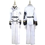Epitome Anime Seraph Of The End Cos Mikaela Hyakuya Combat Cosplay Full Set Costume (S)