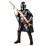 Rubie‘s Offizielles Disney Star Wars The Mandalorian Kinderkostüm, Kinderverkleidung, L-Größe, Alter 9 - 10 Jahre, Größe 137 - 149 cm Halloween