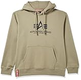 Alpha Industries Basic Hoody Kapuzensweat für Herren Olive