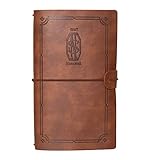 Grupo Erik Reisetagebuch zum Selberschreiben Newt Scamander - Phantastische Tierwesen | Dotted Notebook 12x19,6 cm, Einband aus synthetischem Leder und Gummiband zum sicheren Verschließen
