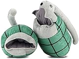 Roffatide Anime My Hero Academia Katsuki Bakugo Plüsch Kissen Cosplay Granatenförmige Handschuhe Dekokissen 2 Stück