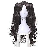 Fo. Rin Tohsaka Cosplay Perücken Schicksal Ishtar Cosplay Lange Lose Welle Pferdeschwänze Hitzebeständige synthetische Haare