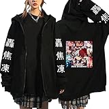 KONDZ Meine Held Akademien Bakugo Shoto Todoroki Himiko Toga Anime Cosplay Hoodies Für Männer Frauen Herbst Winter Cartoon Anime Zip Up Jacke