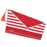 Makotex Karnevalsmütze rot weiß Skyline Schiffchen Karneval Kostüm Fasching Damen Herren