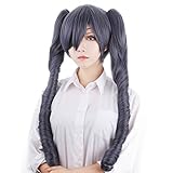 LanTing Cosplay Perücke Black Butler Ciel Gray Lange Perücke Styled Frauen Cosplay Party Fashion Anime Human Costume Full wigs Synthetic Haar Heat Resistant Fiber