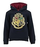 Harry Potter Jungen Sweatshirt (Schwarz,10 Jahre)